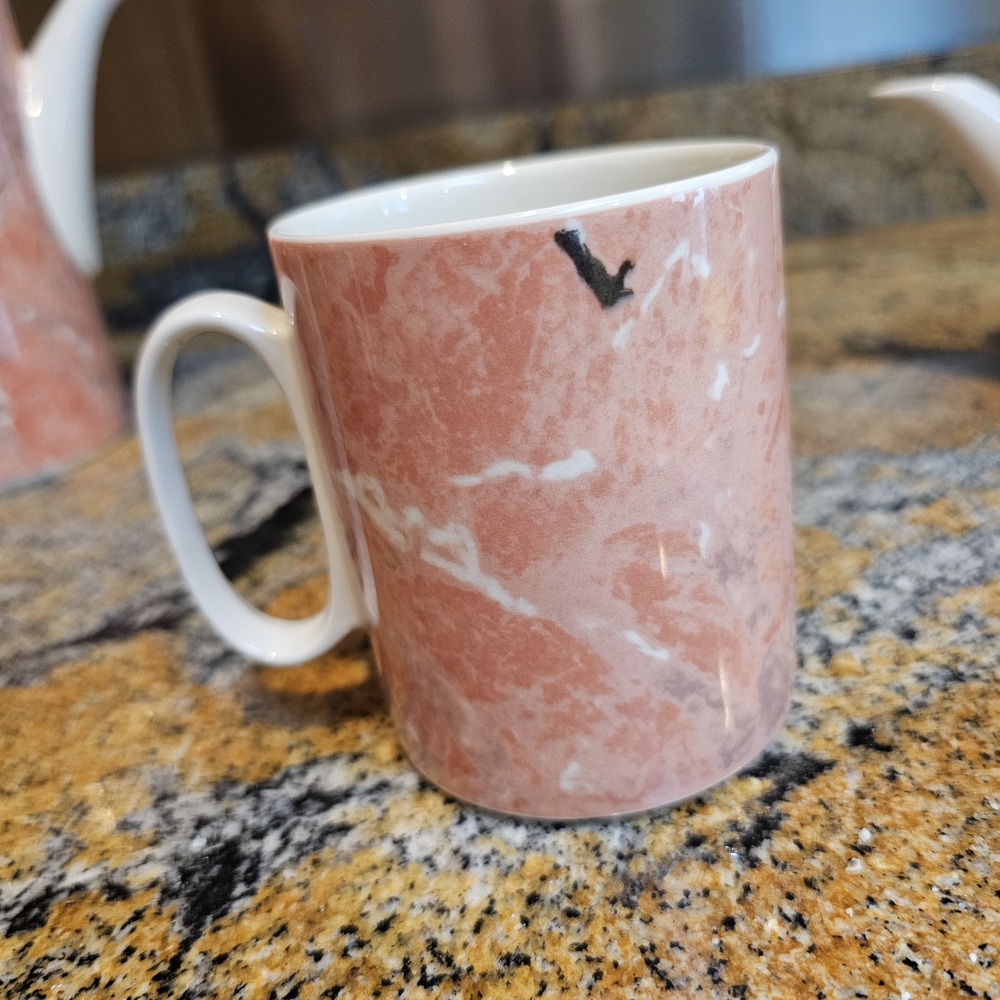 Villeroy & Boch Pink Marble Mug
